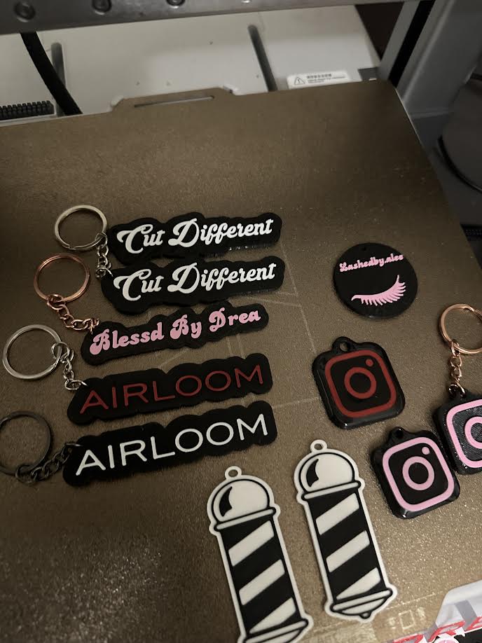3D Printed NFC Keychain