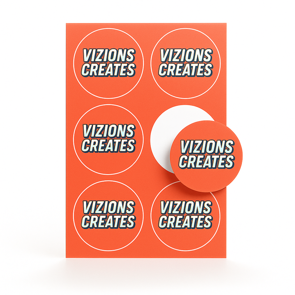 Budget Die Cut Stickers