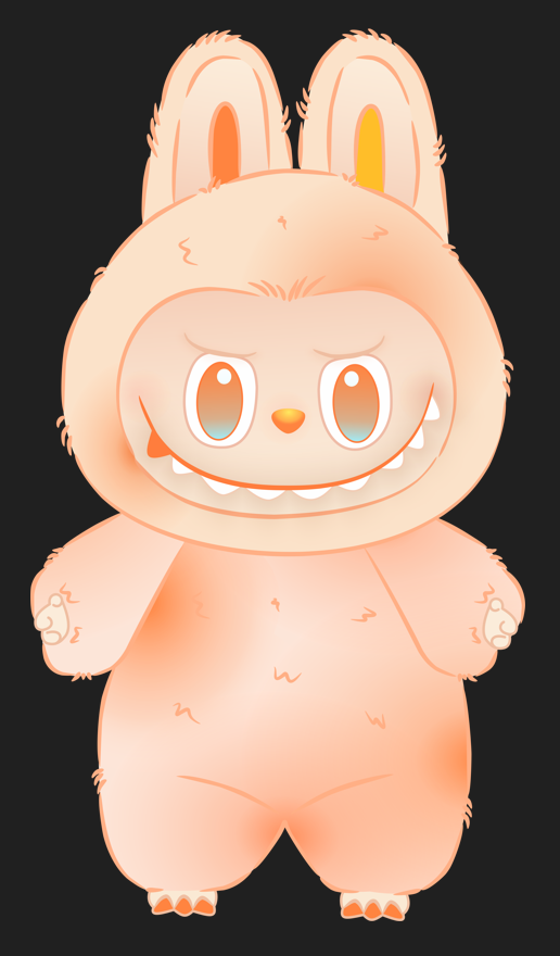 Labubu Stickers Enery Full Body