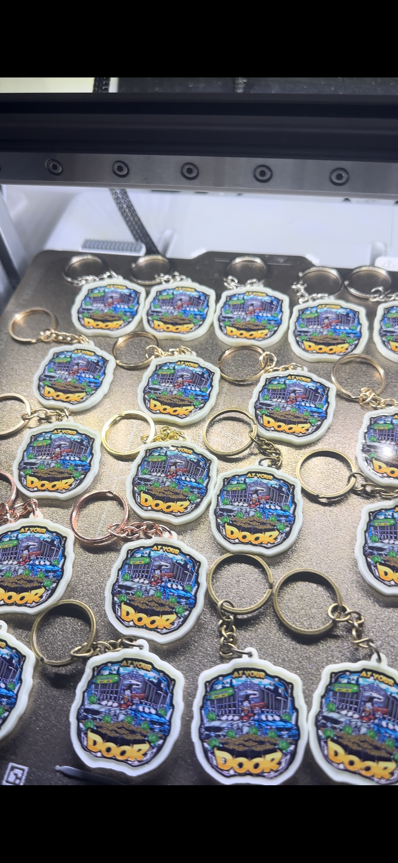 Custom NFC keychain