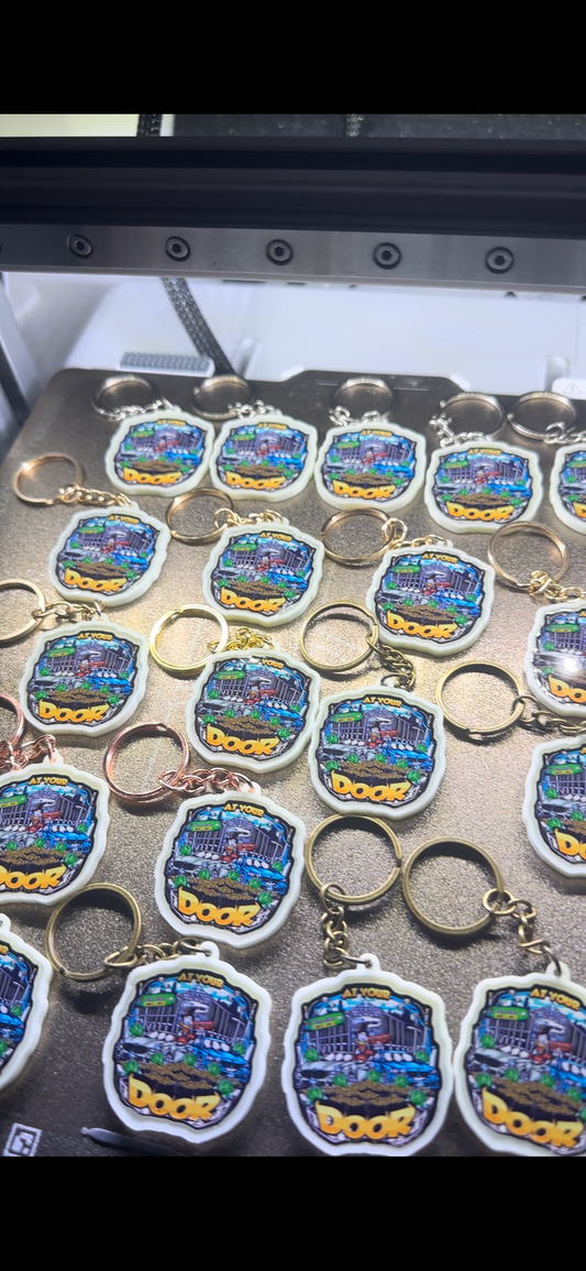 Custom NFC keychain